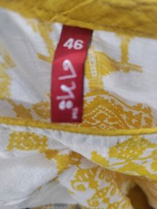 White &amp; yellow Kurti