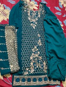 Elegant Embroidered Kurta Set