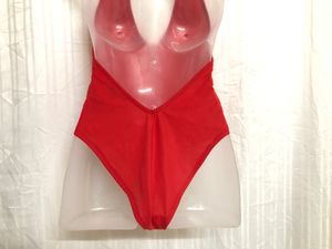 Forever 21 Red Sleeveless Jumpsuit