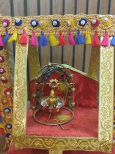 Handcrafted Laddu Gopal Swing