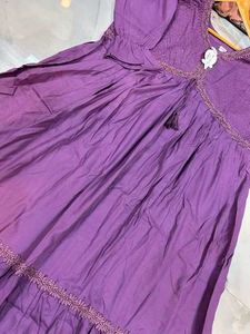 Alia kat Lavender Gown