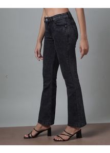 Lightly Washed Bootcut Jeans