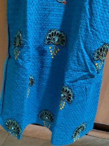 Elegant Blue Kurta Suit