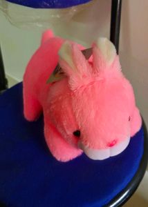 Pink Plush Bunny