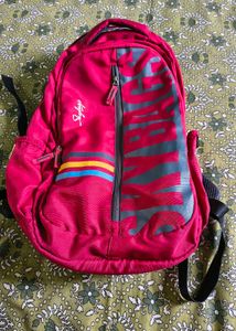 Skybags Backpack Unisex Red Printed