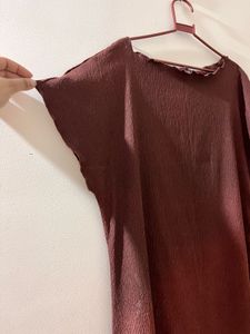 Elegant Dark Brown  Dress