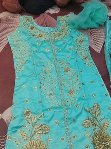 Elegant Embroidered Salwar Suit
