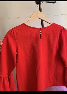 Red Christmas Top