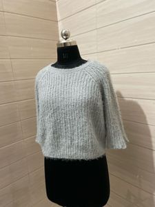Pintresty 🌸Cozy Grey Knit Sweater