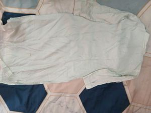 Light Green Embroidered Kurti