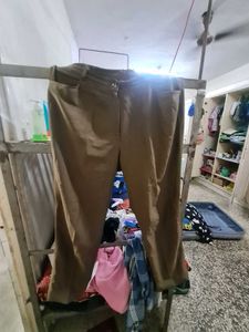 Brown Casual Trousers