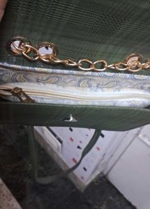 Green Crossbody. handbag