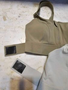 Front-Zip Padded Sports Bra Set Of 2