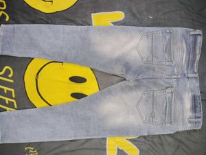 Light Wash Denim Jeans