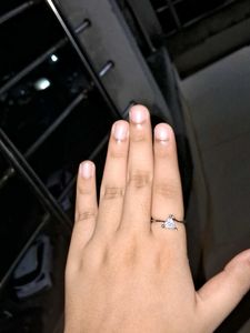 Triangle Stone Ring