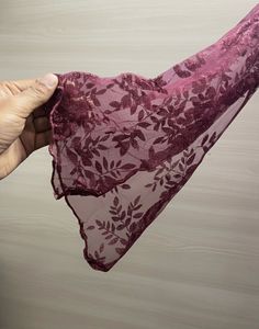 Elegant Maroon Floral Maxi Dress