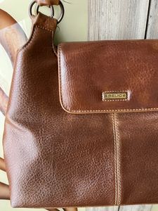 Fossil Leather Handbag.