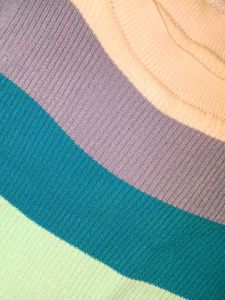 Striped Knit Top