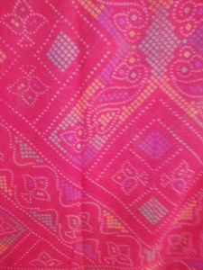 Printed Chunri Saree