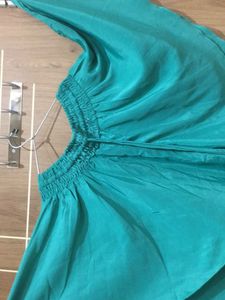 Teal Layered Skirt