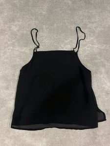 Noodle Strap  Black Top