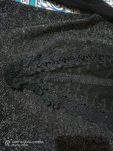 Black Shimmery Bodycon Dress