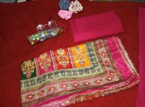 New Design Full Work Duptta Set Fabric