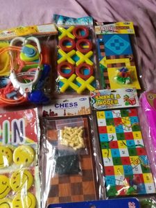 Variety Pack of Fun Games &amp; Toys