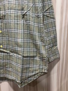 Burberry London Olive Check Shirt