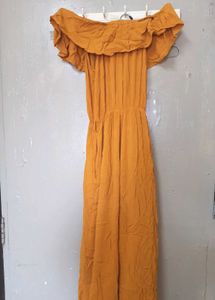 Westside Mustard Jumpsuit