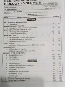NEET CAPSULE BIOLOGY VOL1 &amp; 2