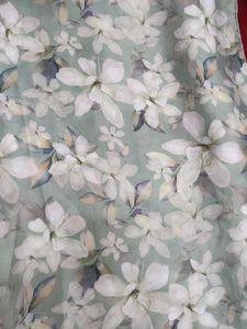 Floral Print Saree with Blouse