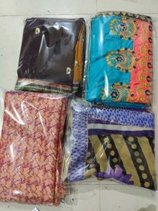 4 Combo Saree New ( Issue)