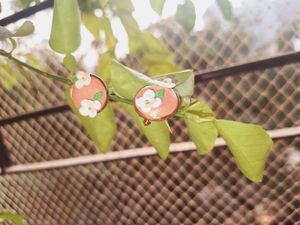 Floral Handmade Earrings