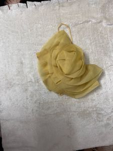 Yellow Floral Hair Accessory