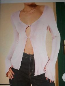 Pink Long Sleeve Top