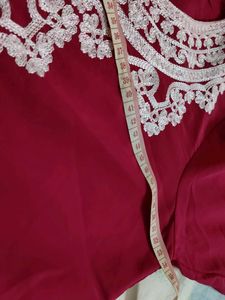 Elegant Embroidered Kurta