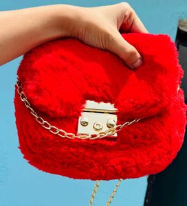 Bright Red Long Sling Bag