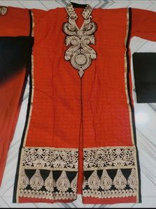 Elegant Embroidered Kurta Set