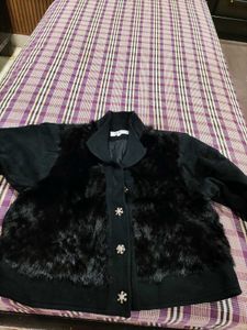 Fur Accent Jacket
