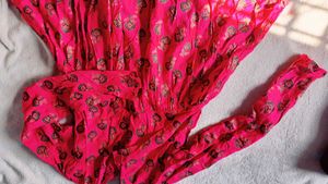 Pink Printed Top