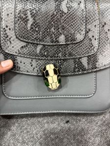 Bvlgari Chic  Snakeskin Bag Original