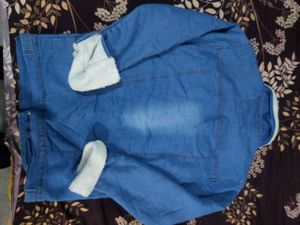 Denim Jacket new with Sherpa Lining