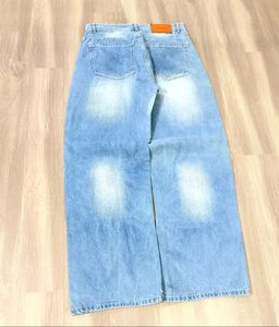 Ripped Wide Leg Jeans