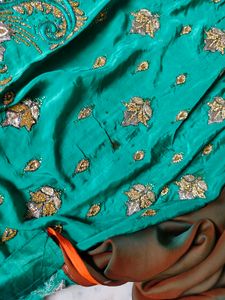 Full Daimond Work Saree Original Price 18k