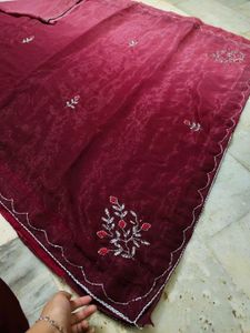 Soft Organza Very Beautiful 😍 Saree