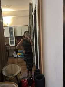 One Shoulder Rugged Bodycon Dress