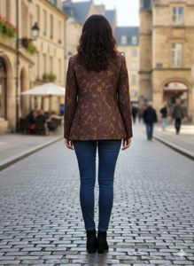 Stylish Floral Women&#39;s Blazer, Jacket