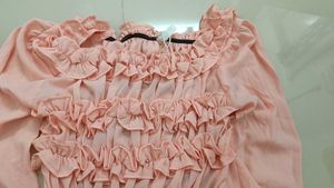 Pink cute top