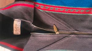 Colorful Zip-Up Jacket no damages some time use